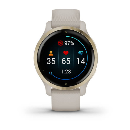 Garmin Venu 2S песочного цвета с золотистым безелем 010-02429-11 от прозводителя Garmin