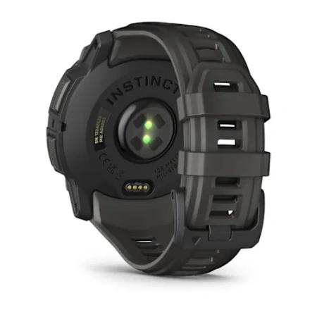 Garmin Instinct 3 - 50 мм AMOLED | Black with Charcoal Band