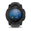 Garmin Instinct 3 - 50 мм AMOLED | Black with Charcoal Band