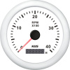 Тахометр 4000 об/мин со счетчиком моточасов (WW), SR:0.5-250 KY07303 от прозводителя KUS