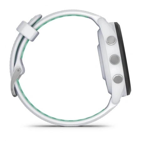 Garmin Forerunner 265s - 42 мм | Black Bezel with Whitestone Case and Whitestone/Neo Tropic Silicone Band