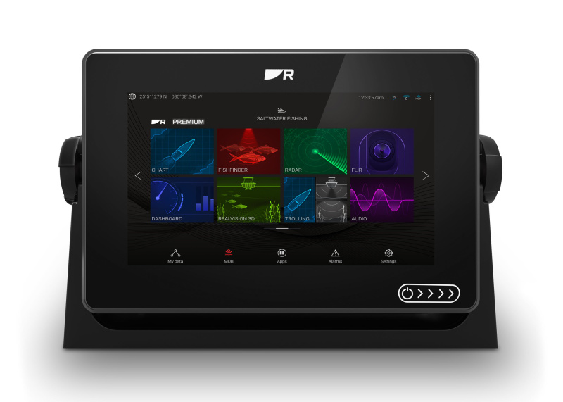 Raymarine AXIOM+ 7 с RealVision 3D Sonar с датчиком RV-100 E70635-03 от прозводителя Raymarine