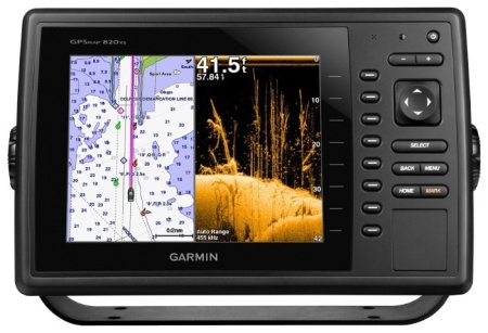 Эхолот Комплект Garmin GPSMAP 820xs с DV трансдьюсер 010-01180-00 от прозводителя Garmin