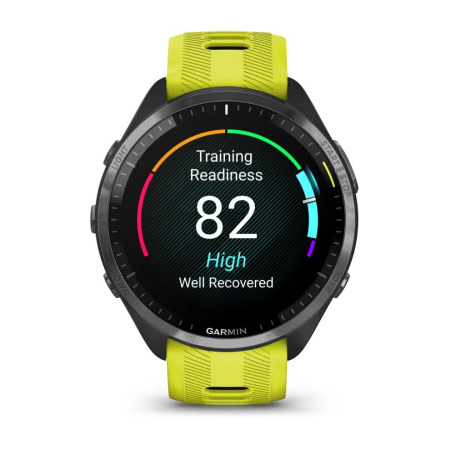 Garmin Forerunner 965 черные, темно-серый DLC титановый безель, с желто-черным ремешком 010-02809-12 от прозводителя Garmin