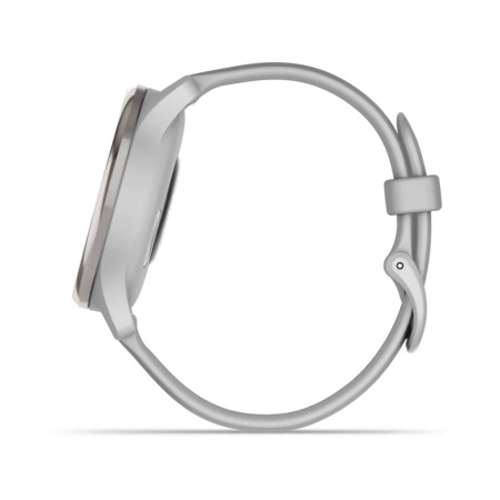 Garmin vivomove Trend с серебристым безелем, серым корпусом и силиконовым ремешком 010-02665-03 от прозводителя Garmin