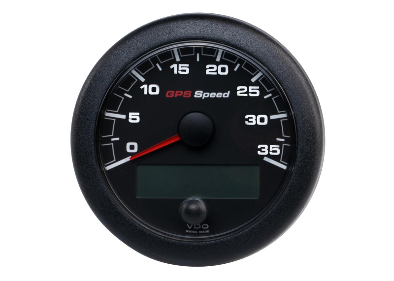 VDO Oceanlink GPS Speed Indicator / 0-35 kn / 85 mm / black A2C1351980001 от прозводителя VDO