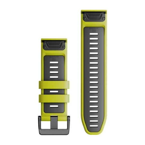 GARMIN 26MM QUICKFIT Electric Lime/Graphite SILICONE BAND  010-13281-03 010-13281-03 от прозводителя Garmin GARMIN 26MM QUICKFIT Electric Lime/Graphite SILICONE BAND  010-13281-03 010-13281-03 от прозводителя Garmin