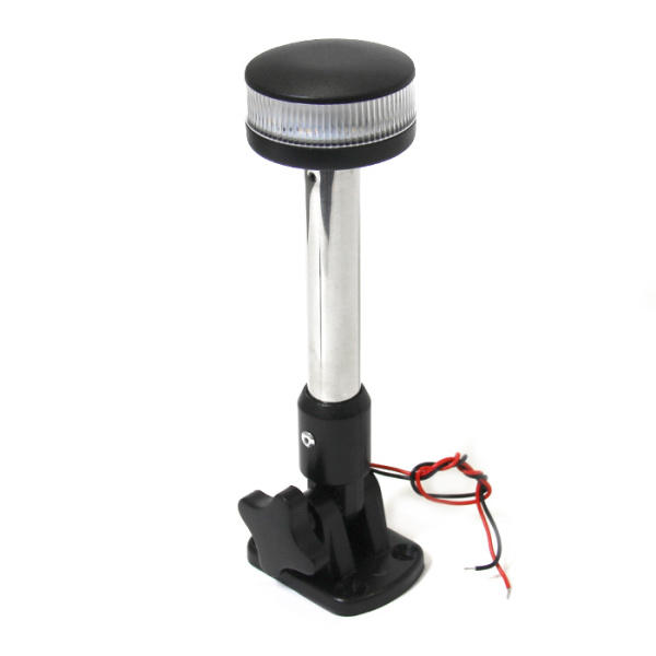 Огонь круговой светодиодный на наклонной стойке 205 мм, нержавеющая сталь B011284-9 от прозводителя Anheart Marine