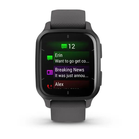 Garmin Venu Sq 2 серый с серым алюминиевым безелем 010-02701-10 от прозводителя Garmin