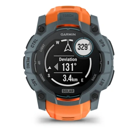 Garmin Instinct 3 - 50 мм SOLAR | Twilight with Solstice Band
