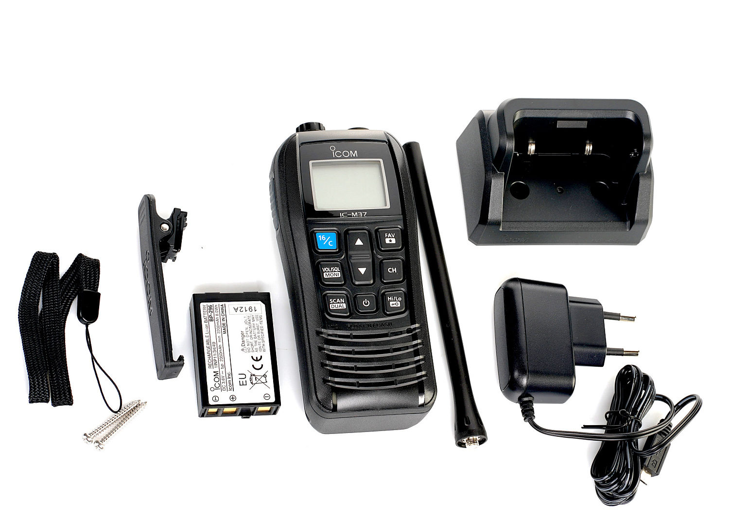 ICOM IC-M37E Handheld VHF Radio