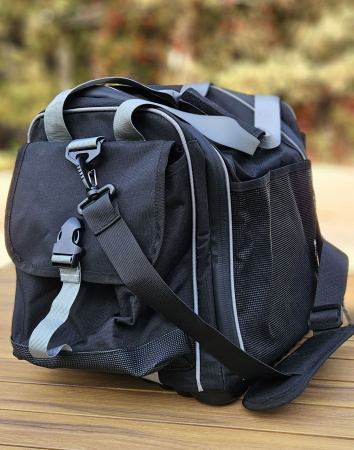 Комплект FishID Сумка-органайзер для Panoptix +  АКБ 40а/ч + з/у 4 pin FishID-L10-40-ZU от прозводителя Документы