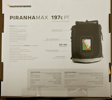Humminbird PiranhaMax 197C PT HB-PIR197cxPT от прозводителя Humminbird