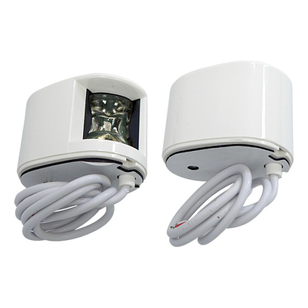 Огни бортовые светодиодные 38х55 мм, белый корпус 71318 от прозводителя Lalizas