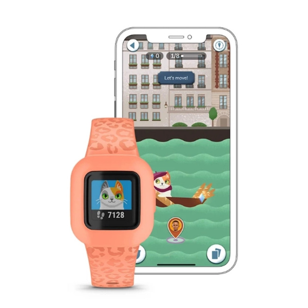 GARMIN VÍVOFIT JR. 3, WW, Peach 010-02441-04 от прозводителя Garmin