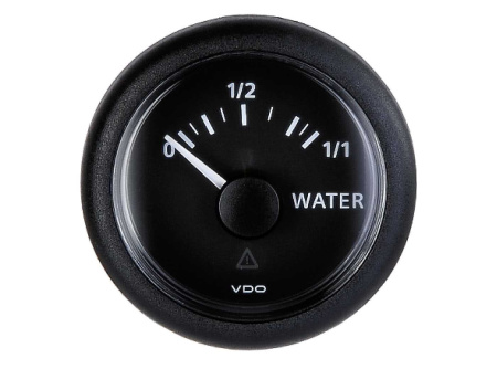VDO Viewline Freshwater Gauge incl. Sensor / black  от прозводителя VDO