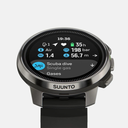 Часы Suunto Ocean Steel Black, черные SS050983000 от прозводителя Suunto 
