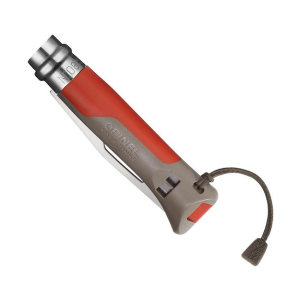 Нож Opinel №8 Outdoor Earth, красный, 001714 001714 от прозводителя Opinel