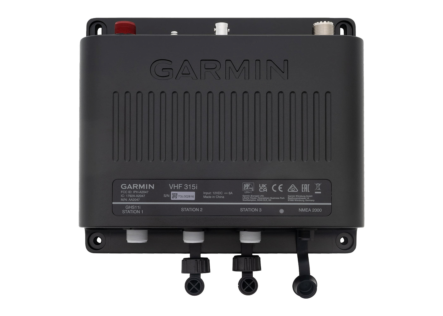 GARMIN VHF 315i Black Box Marine Radio