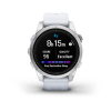 Garmin epix Pro (Gen 2) Standard Edition 42 мм, серебристый корпус, белый ремешок 010-02802-01 от прозводителя Garmin