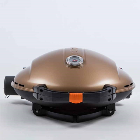 Газовый гриль O-GRILL 900MT bicolor black-gold + адаптер А 900MT_GOLD от прозводителя O-GRILL