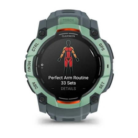 Garmin Instinct 3 - 50 мм AMOLED | Neotropic with Twilight Band