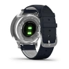 Garmin Vivomove 3s - 39 мм | Rose gold stainless steel bezel with light sand case and silicone band