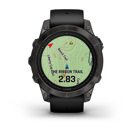 Garmin epix Pro (Gen 2) Standard Edition 47 мм, серый, черный ремешок 010-02803-01 от прозводителя Garmin