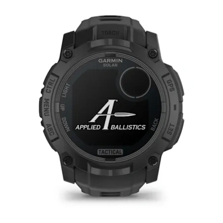 Garmin Instinct 3 - 50 мм SOLAR | Tactical | Black with Black Band