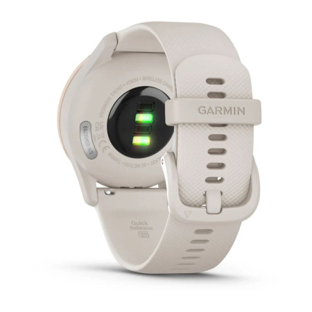 Garmin vivomove Trend с безелем персикового цвета с корпусом цвета слоновой кости и силиконовым ремешком 010-02665-01 от прозводителя Garmin