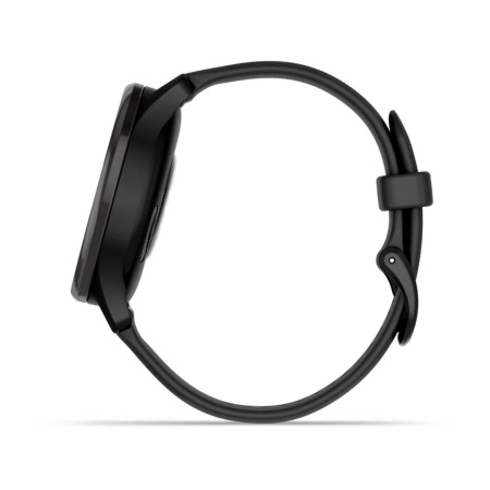 Garmin vivomove Trend с безелем серого цвета с черным корпусом и силиконовым ремешком 010-02665-00 от прозводителя Garmin