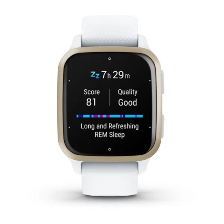 Garmin Venu Sq 2 белые с кремово-золотым алюминиевым безелем 010-02701-11 от прозводителя Garmin