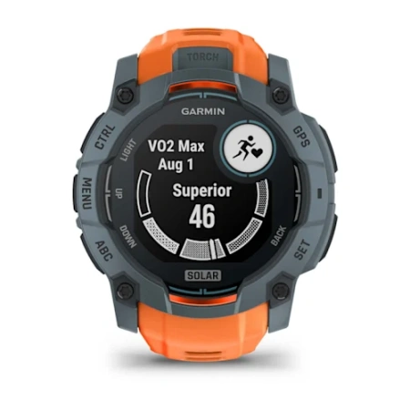 Garmin Instinct 3 - 50 мм SOLAR | Twilight with Solstice Band
