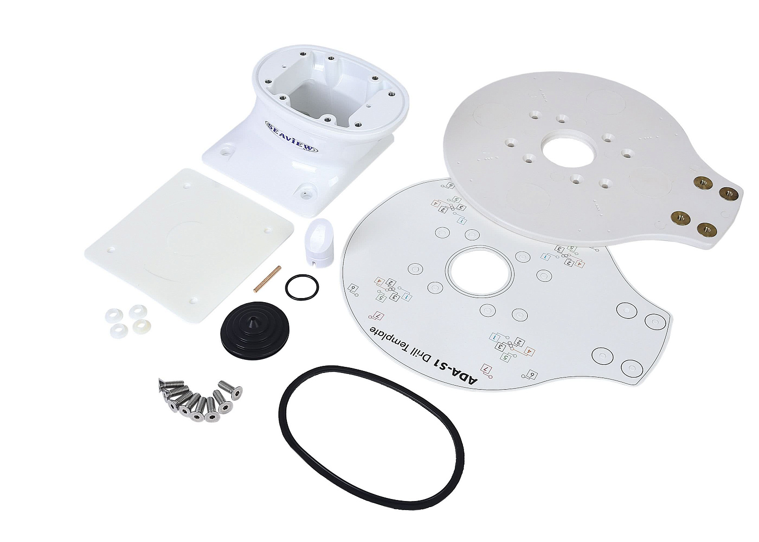 SEAVIEW SAT5 Satellite/Dome Holder, Height: 130 mm