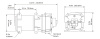 Четырехкамерный мембранный насос 41 SERIES 10 л/мин, 12В (Быстросъемные фитинги) SFDP1-027-017-41 от прозводителя SeaFlo