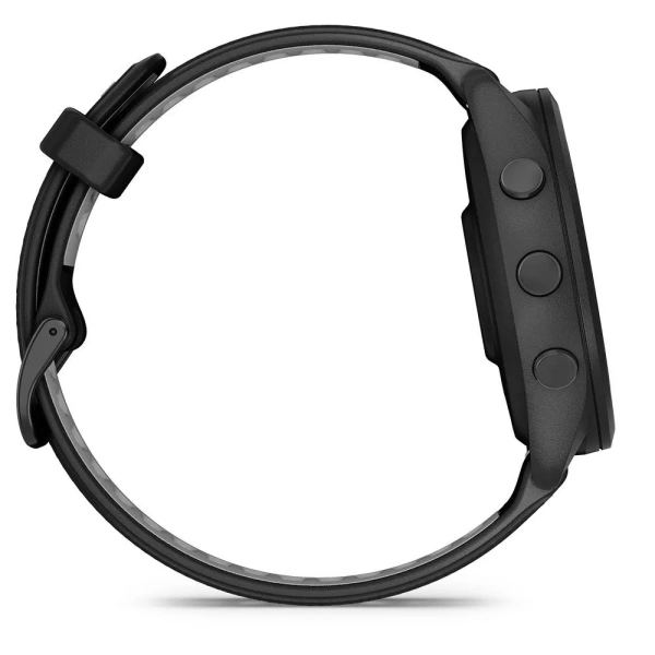 GARMIN FORERUNNER 265, Black Bezel and Case with Black/Powder Gray Silicone Band 010-02810-50 010-02810-50 от прозводителя Garmin