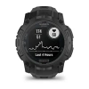 Garmin Instinct 3 - 50 мм SOLAR | Tactical | Black with Black Band