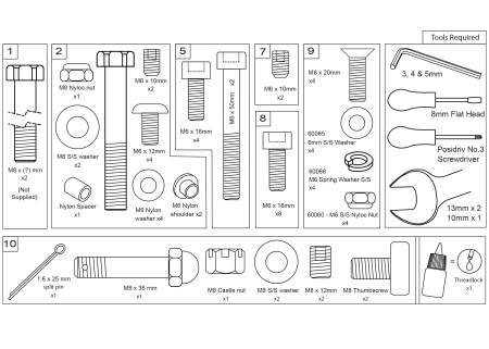 SCANSTRUT Gimbal Backstay Radar Mount / Type 1 LMB-F1 от прозводителя SCANSTRUT