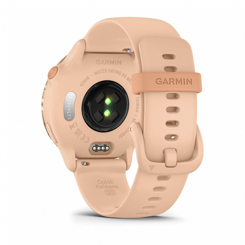 Garmin Vivoactive 6 | Metallic Pink Dawn with Pink Dawn Band