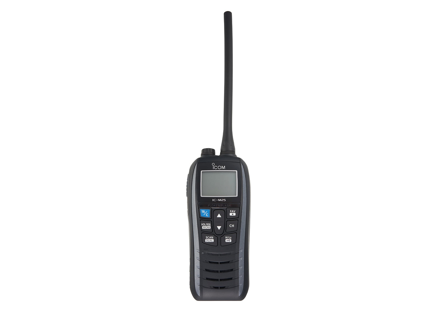 ICOM IC-M25EURO VHF Marine Radio, metallic-grey