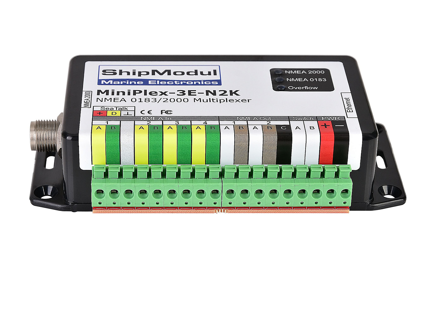 NMEA0183 Multiplexer with Ethernet and NMEA2000 MiniPlex-3E-N2K
View Ratings (2)