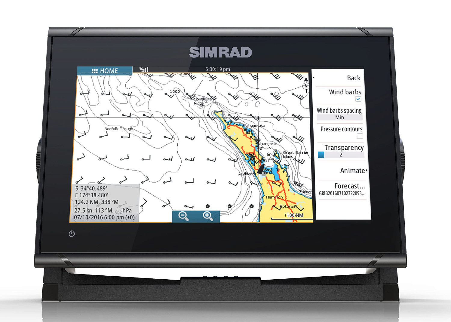 SIMRAD GO9 XSE с датчиком HDI DownScan