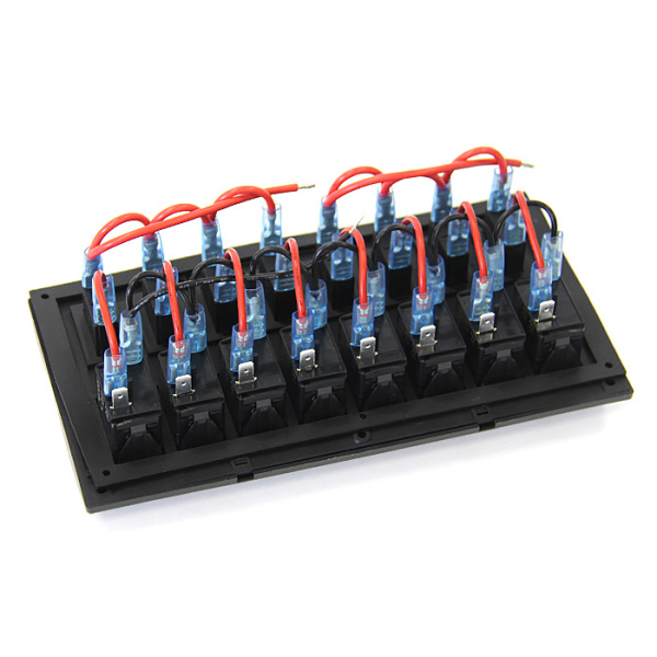 Панель переключателей 8 клавиш с предохранителями NEKEKE BF08 от прозводителя NEKEKE