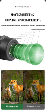 Бинокль Eyeskey Surge - 10x50 EyeS-B146 от прозводителя Eyeskey