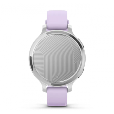 Garmin Lily 2 Active - Lily 2 Active | Silver with Purple Jasmine Silicone Band