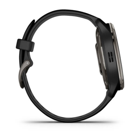 Garmin Venu 2 Plus черные с серым безелем и силиконовым ремешком 010-02496-11 от прозводителя Garmin