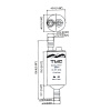 Насос водяной рядный 280GPH 12V 0430107 от прозводителя TMC