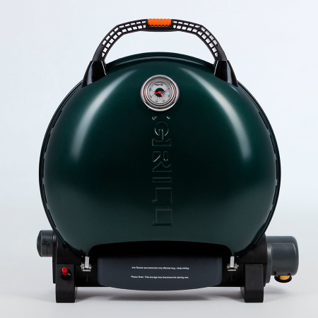 Газовый гриль O-GRILL 700T bicolor black-green + адаптер А 700T_GREEN от прозводителя O-GRILL