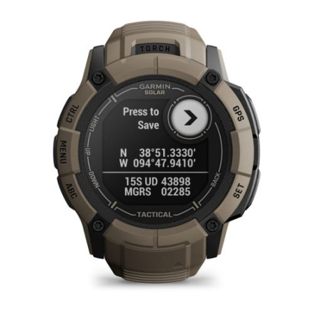 Garmin Instinct 2X Solar Tactical Edition, коричневый 010-02805-02 от прозводителя Garmin