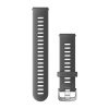 Garmin Ремешок сменный Quick Release 20 серый (силикон) 010-11251-9S от прозводителя Garmin